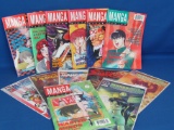 Collection Of Manga Comics – Mangazine – Mangaphile – Several Still Unopened! -