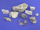 Lot of Rocks: Amethyst Crystals? Largest is 3 1/2” long – As shown