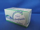 Vtg. Packaging – Stark's Countryside Butter – Stark-Sleepy Eye Farmer's Creamery Assn. 1 lb. Box
