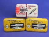 3 Advertising Tins for Pen Nibs – Waverley – Macniven & Cameron's – 2 1/2” long