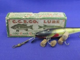 Fishing Lure by Creek Chub Bait Co. in Original Box – Creek Chub Pikie – 5” long