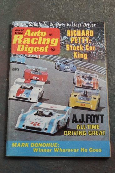 Spring 1974 Auto Racing Special Edition Digest Richard Petty Stock Car King