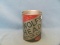 Wolf's Head 1 Quart Metal Oil Can – No Top – 5 1/2” T – Dented/Wear