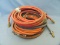 Rubber Air Hoses (6) With Brass Ends – Various Sizes – Not Tested for Leaks