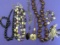 Necklaces & Bracelets in Browns, Blacks & other neutrals – good condition, as shown
