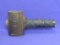 Cast Iron Mallet Head – Embossed “13” - Missing handle – Has damage – 5 1/2” wide – 11” long