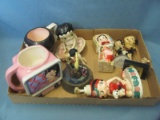 Betty Boop Box Lot – No Chips or Cracks – Some Items Need Cleaning