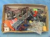Train Toy Accessories – Some Marked Lionel & American Flyer – Some Pieces Broke - As Shown
