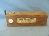 1950's Automobile Tamper Alarm – G&A Enterprises – Memphis TN – 6 3/4” L – Not Tested