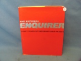 The National Enquirer 30 Years of Unforgettable Images Book – Dust Jacket Has Tears