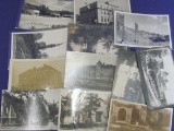 Mixed Lot of 12 Real Photo Postcards – Nebraska, Alabama & more– Some vintage, some newer