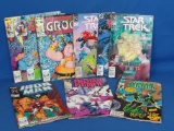 Vintage Comic Books -Star Trek – Groo the Wanderer – Green Lantern – And Others! -