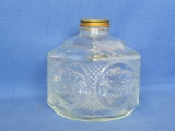 Lamplight Farms Oil Lamp Glass Base – Horse and Buggy Design -