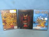 Iced Earth Alive in Athend DVD, Volumnial Inside the 9  2 DVD Set, Lamb of God Killadelphia DVD