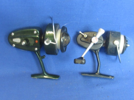 2 Fishing Reels: South Bend 720 (Japan) & Garcia Michell 408 Hi-Speed Made in France