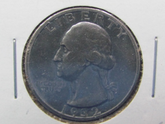 1932 Washington Quarter – 90% Silver – Condition as shown in photos