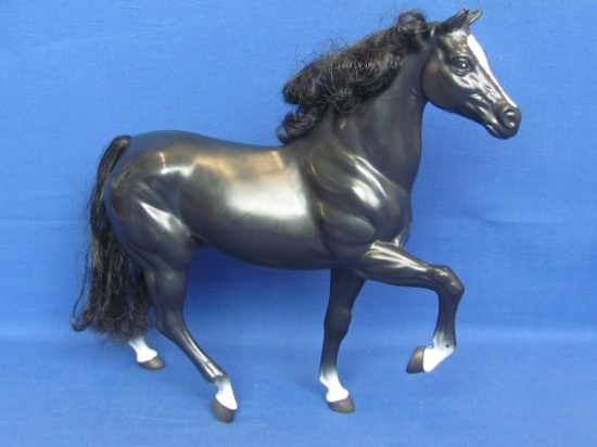 1980 Mattel Horse “Midnight” - Black Stallion for Barbie – 11 1/8” tall – About 10 1/2” wide