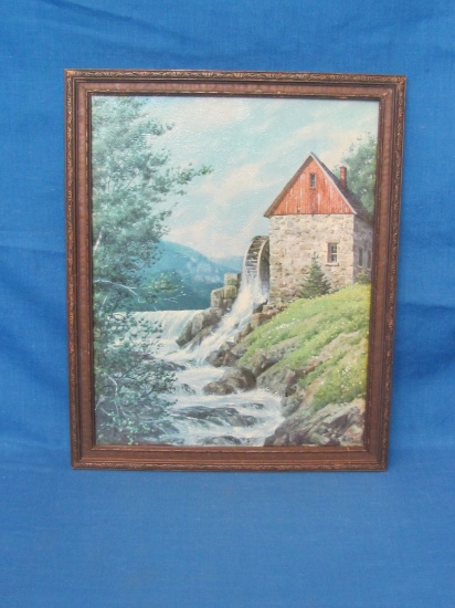 Framed Vintage “Breath of Spring” by Westal – “Winde Fine Prints” #127 –