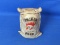 Ceramic “Chicken Feed” Coin Bank – Looks Just Like Burlap Sack! - 5” Tall -