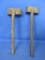 Pair of Hitch Pins (Tractor/Wagon) – Iron – Each appx 10” top to bottom