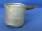 Vintage Aluminum  8 oz (1 Cup) Measuring Cup – Wooden Handle – Marked in 1/4 Cups – Made in USA