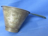 4 Pc. Nesco 1 Pint Canning Jar Funnel  - Green Handle Ca. 1930's – Funnel Tip & Mesh Strainer