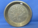 Vintage ”Blue Bird Pies” 9” Embossed Steel Pie Pan – Blue Bird Logo