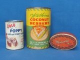 Vintage Advertising: Watkins Coconut Dessert – Solo Poppy Filling – Mellomints