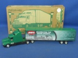 Ertl Collectibles 1/64 Scale Die-Cast Kenworth T600B Cab With Trailer – In Orig. Box