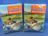 2 Decks of Camel Wides Official Playing Cards  1992 – Both Sealed