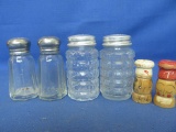 3 Sets of Vintage Salt & Pepper Shakers