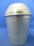 Vintage Mirro Mixette Gravy Shaker 2623M Aluminum Measuring cup w Lid