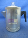 Vintage Chilton Ware Coffee Percolator (Appx 4 1/2” T W/ Lid)
