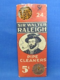 Vintage Package of Sir Walter Raleigh Pipe Cleaners – 1920s? NRA Mark