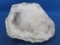 Geode with White Sparkly Crystals – 4 1/2” wide – As shown