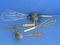 5 Vintage Kitchen Utensils – Stainless Spatula Marked “First National Bank of Brewster” -