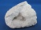 Geode with White Sparkly Crystals – 3 1/2” wide – As shown