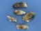 5 Smokey Quartz Crystals – Longest is 2 5/8” - As shown