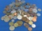 Big Lot of Foreign Coins – Many different countries –  Wide Variety