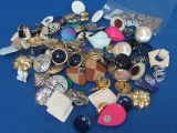 Lot of Pierced Earrings – Great for Crafts – All have Mates – May not have backs