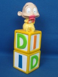 Rugrats Bubble Bath Bottle “Dil Pickles” the Baby – 1999 – 8” tall