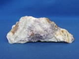 Canadian Amethyst Cluster Rock – About 5 1/2” x 2” x 2 1/4” - As shown