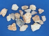 Lot of 20 Pieces of Arkansas Quartz Crystal – Longest piece is about 1 3/4”