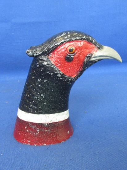 Rubal New York Pheasant Head Bottle Opener – Painted cast Metal top, Steel opener bottom