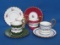 Set of 4 – Demitasse Cup & Saucer Sets by Imperial – Made in France – Floral Designs