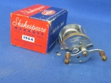 Shakespeare Triumph 1958 Model GE Level-Wind Casting Reel  in Vtg. Box for a 1964 Marhoff