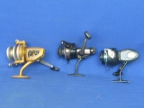 3 Vintage Spinning Reels: Southbend 730A , Shakespeare 2711 DB, Zebco Pro Staff 20 Graphite Spool
