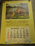 “Don't Look Now”  by Robert Breran Vintage Wall Calendar Poster -  Minnesota Valley Improvement Co.