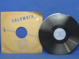 Columbia  16”  Disk 33 1/3 RPM “Coca Cola in Wartime” Part 1 & 2 Made for Company Use Only