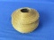 Straw-Basket Style Hair Receiver – Unmarked – 3 ½” Tall and just over 4” Wide -